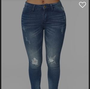 ❌️SOLD❌️: Star-Filled Eyes Skinny Jeans
